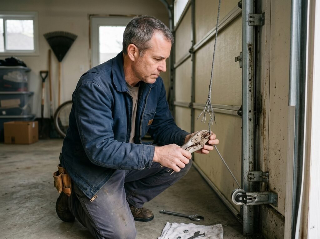Garage Door Cable Repair Services​