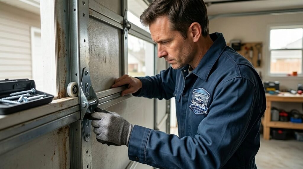 Garage Door Hinge Replacement Services​