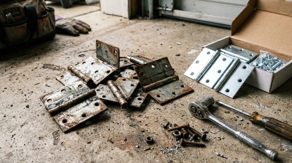 Garage Door Hinge Replacement Services​
