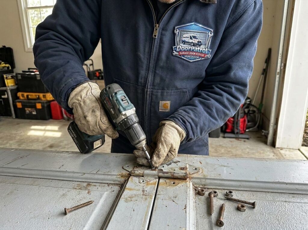 Garage Door Hinge Replacement Services​