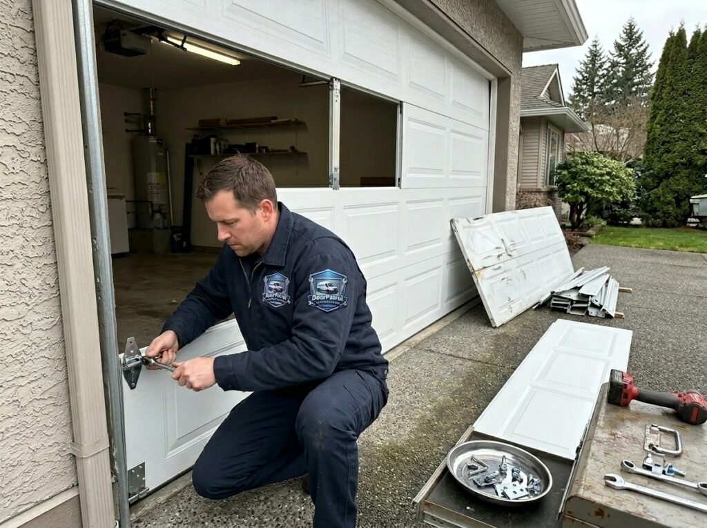 Garage Door Panel Replacement Services