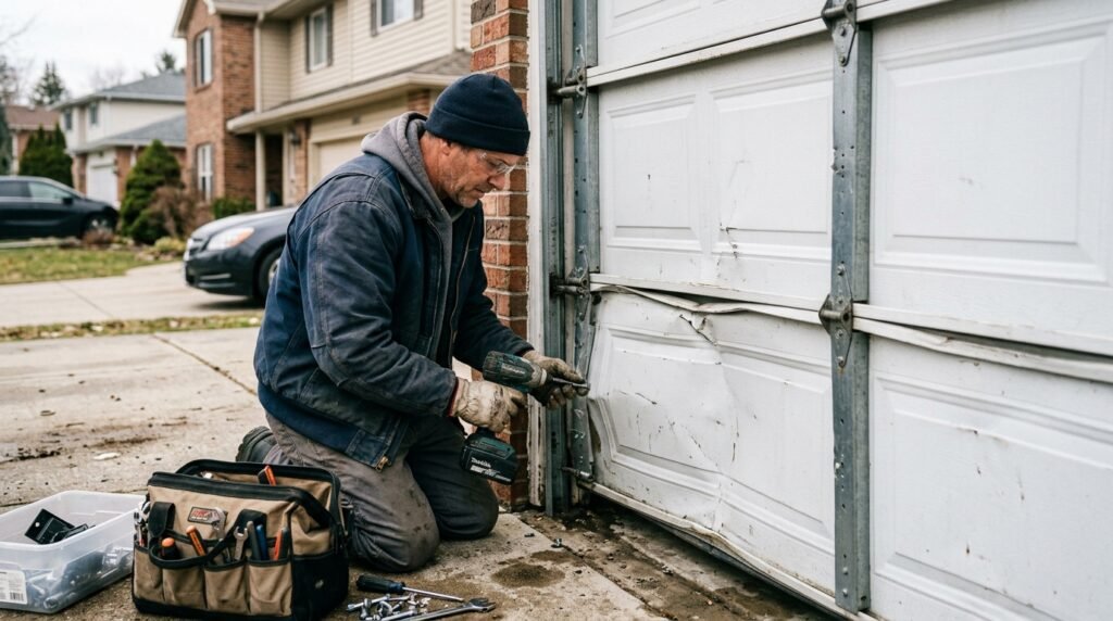 Garage Door Panel Replacement Services