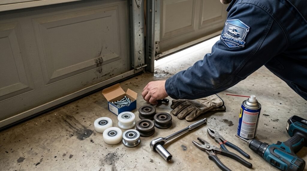 Garage Door Roller Replacement Services