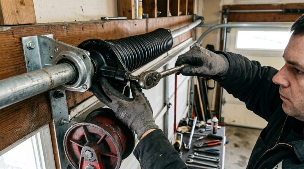 Garage Door Torsion Spring Replacement Services​