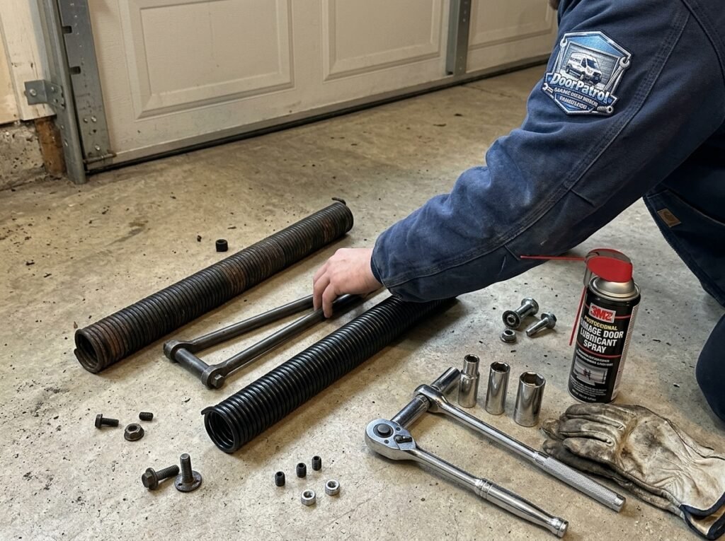 Garage Door Torsion Spring Replacement Services​