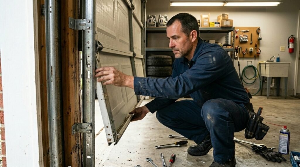 Garage Door Track Repair Services​