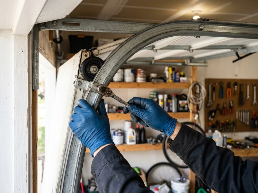 Garage Door Track Repair Services​