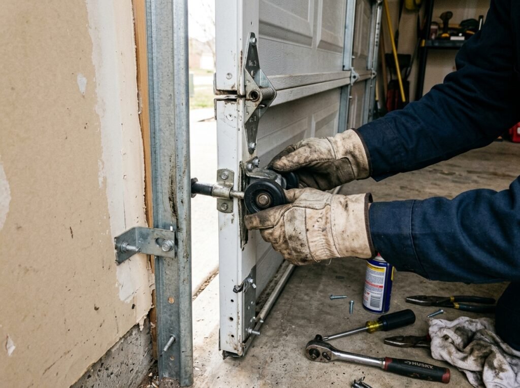 Garage Door Track Repair Services​