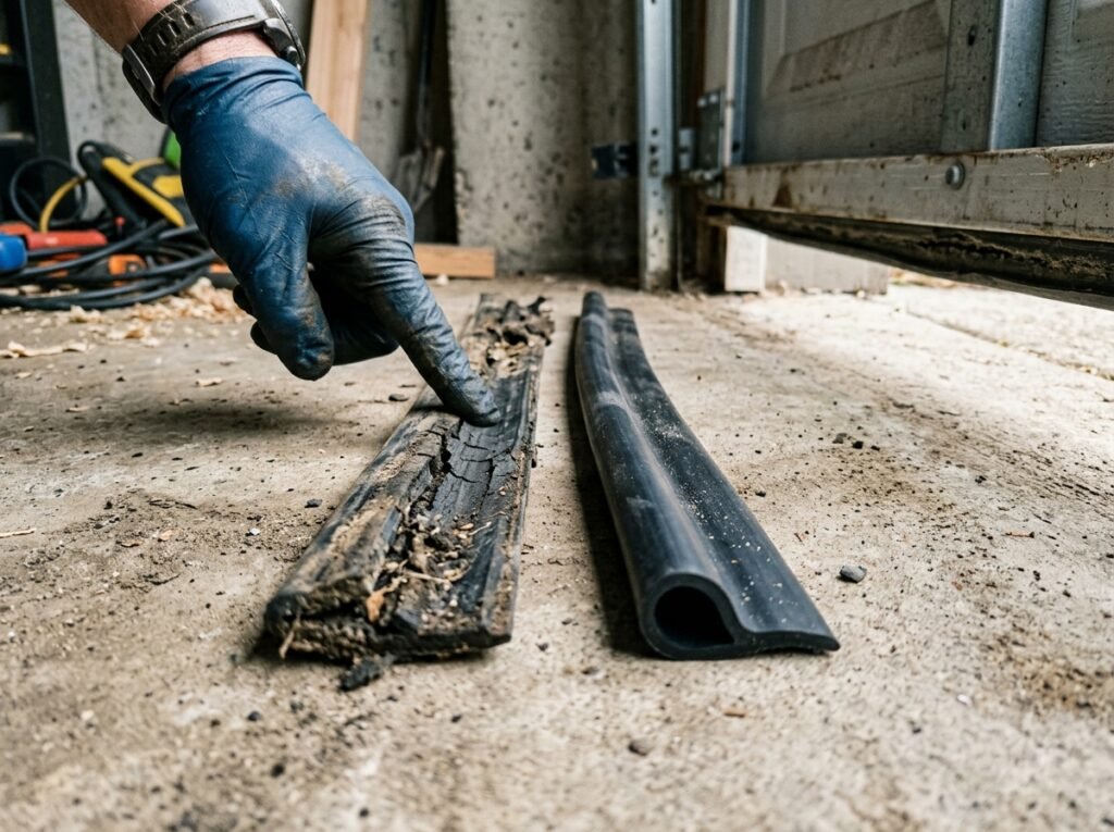 Garage Door Weather Stripping Replacement Services