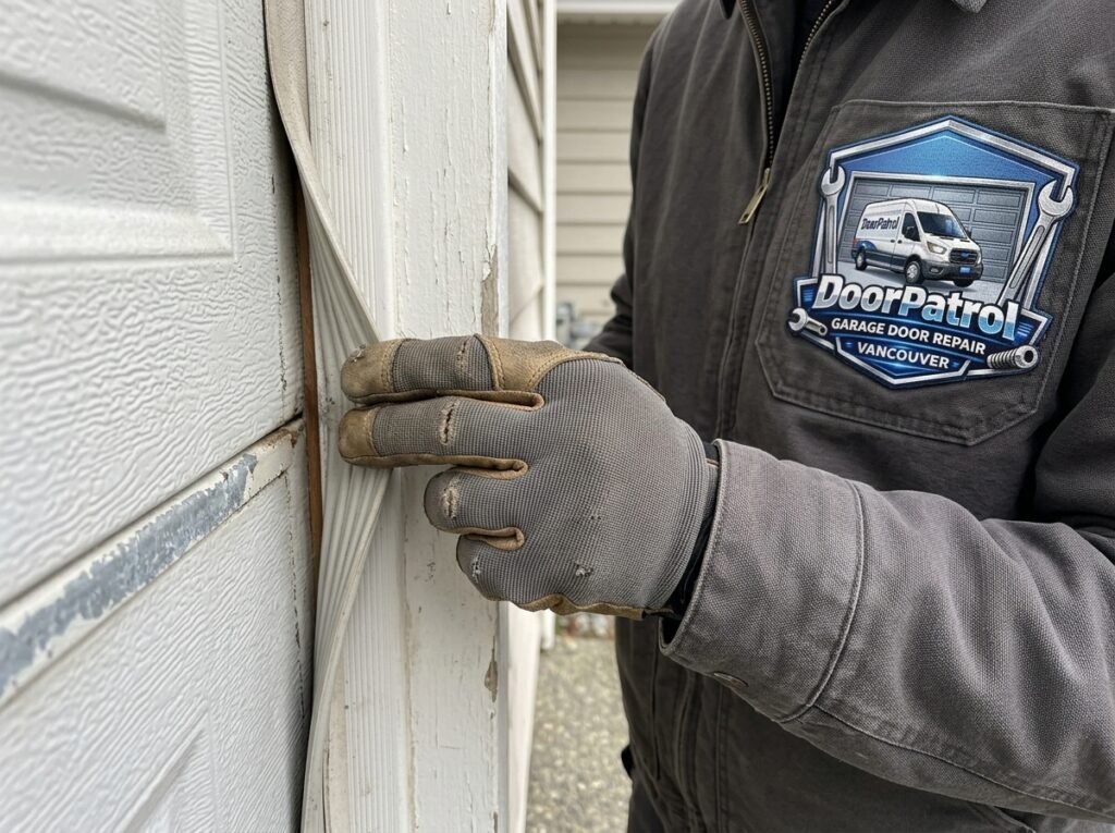 Garage Door Weather Stripping Replacement Services