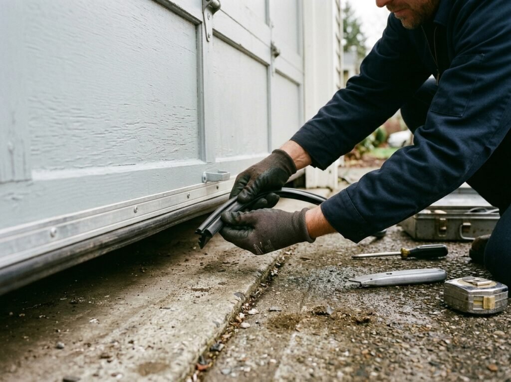 Garage Door Weather Stripping Replacement Services