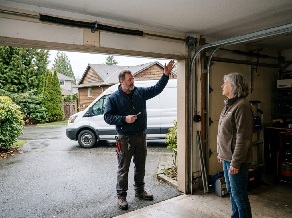 Garage Door Spring Repair Services Vancouver BC​