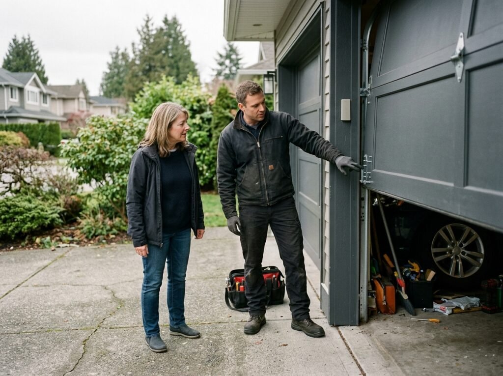 Garage Door Hinge Replacement Services Vancouver BC