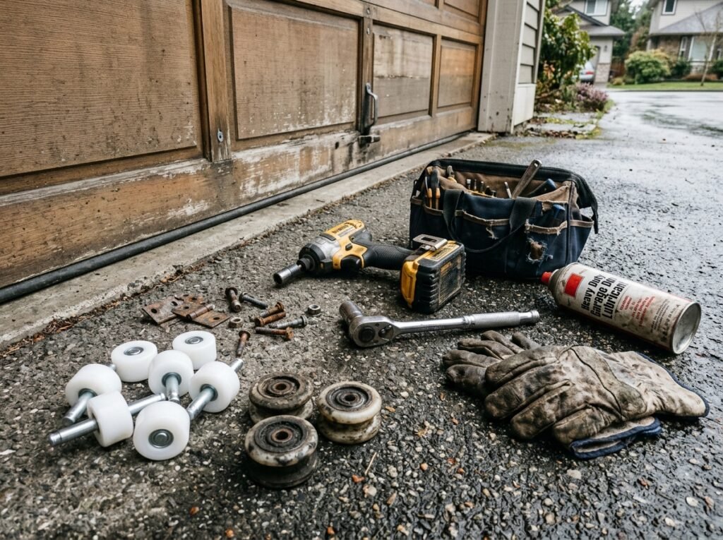 Garage Door Roller Replacement Services Vancouver BC​