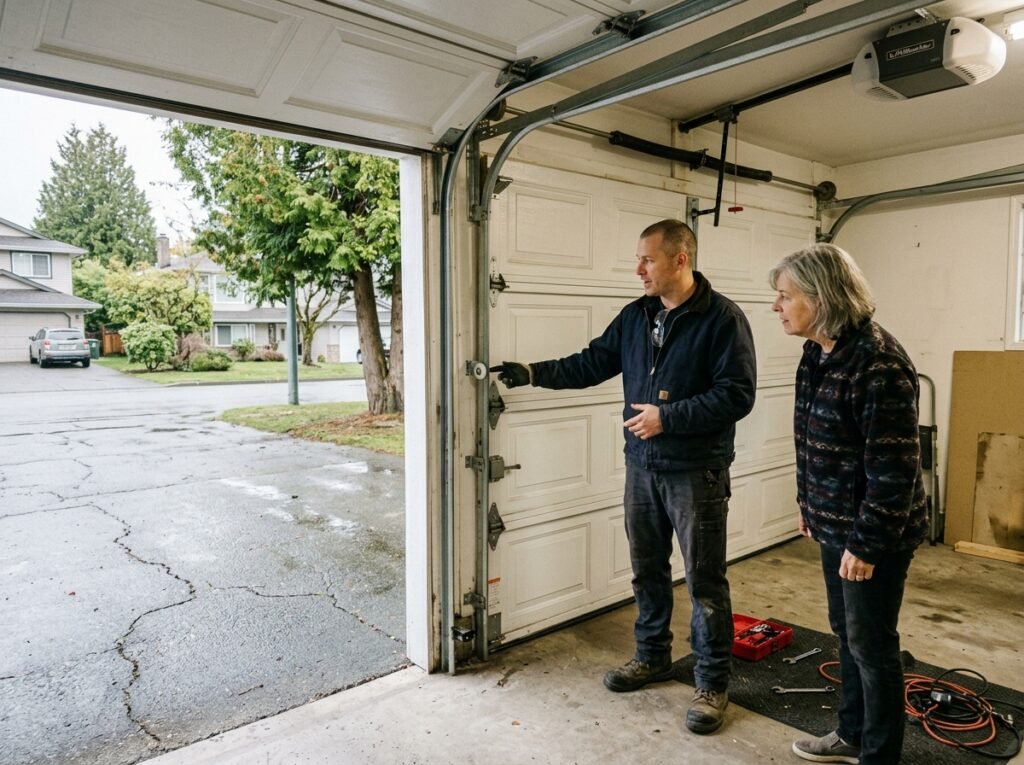 Garage Door Roller Replacement Services Vancouver BC​