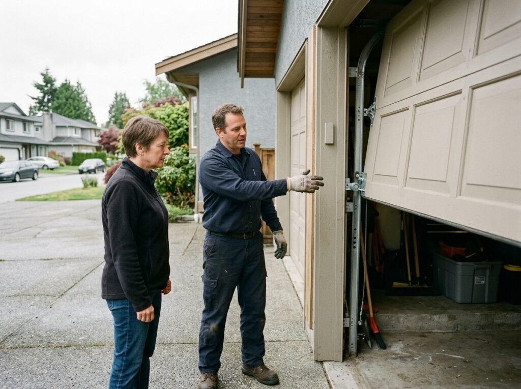 Garage Door Track Repair Services Vancouver BC
